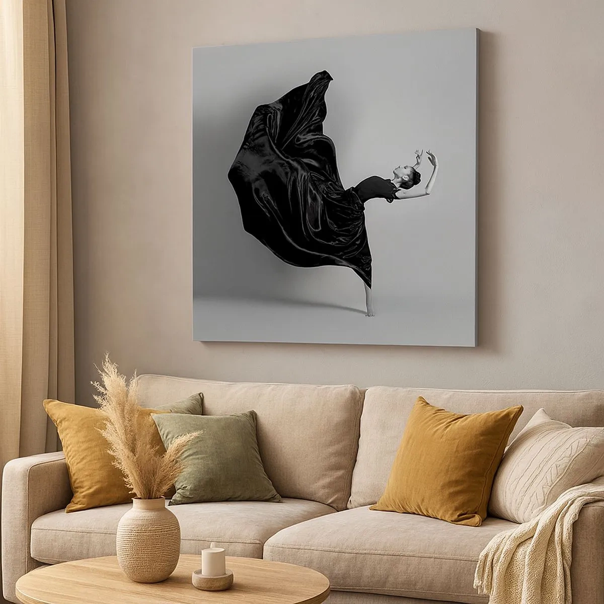 Impression sur toile - Image sur toile - Musique ailées - 30x30 cm