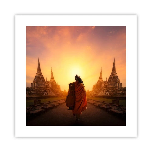 Affiche - Poster - En paix pour l'éternité - 40x40 cm