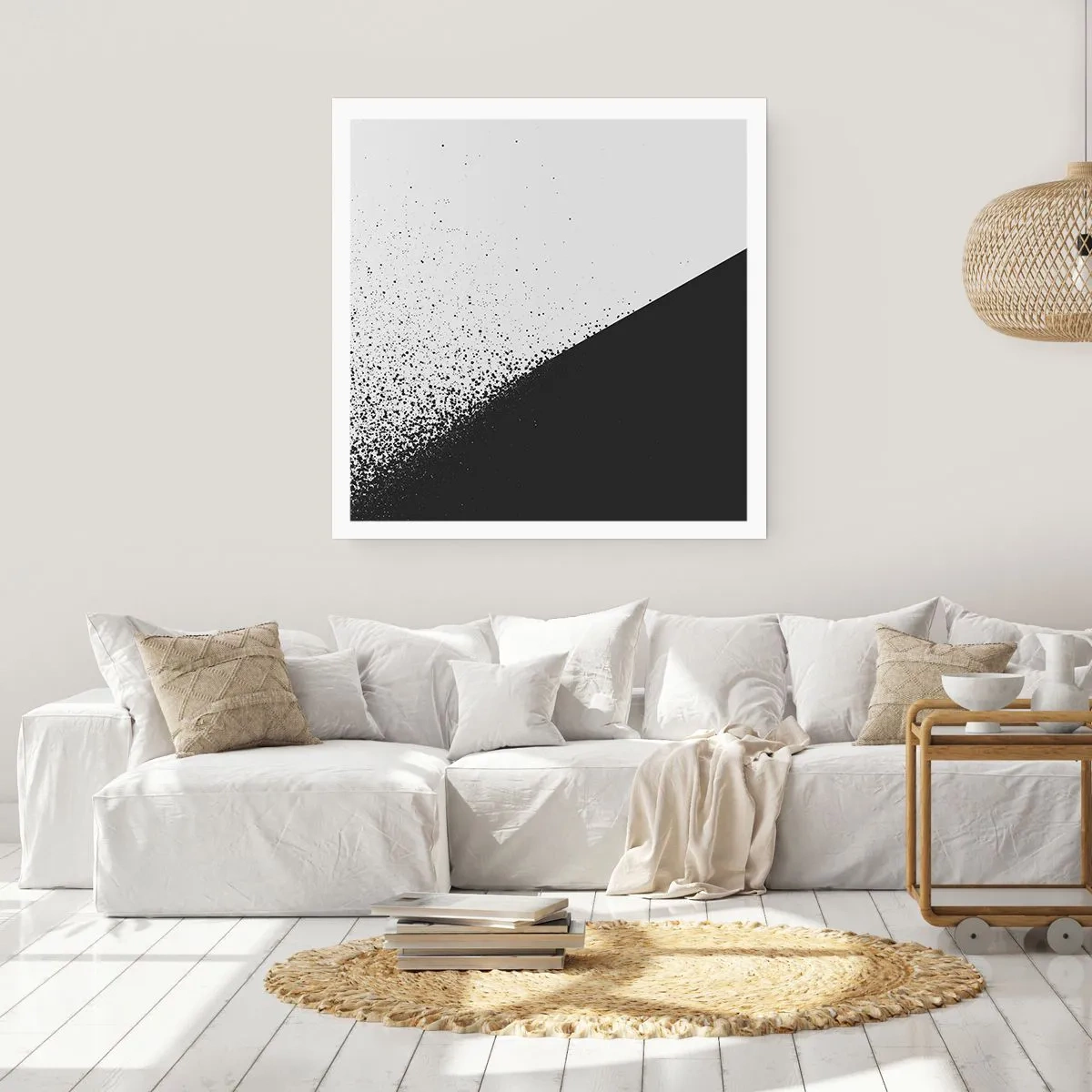 Affiche - Poster - De plus en plus vite, de plus en plus - 30x30 cm