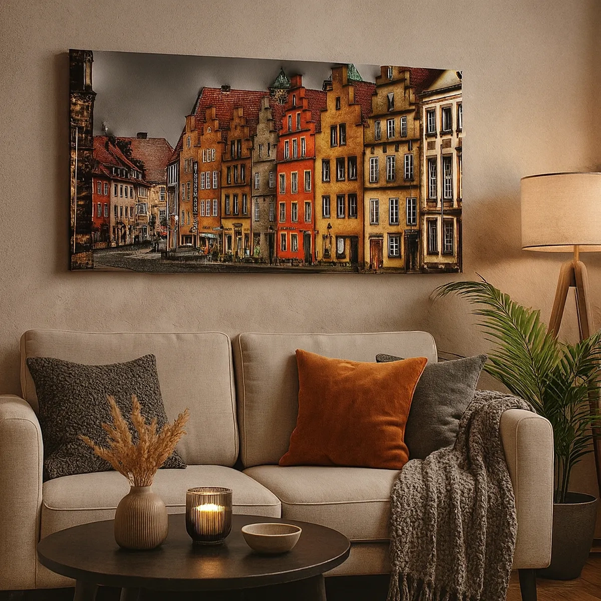 Impression sur toile - Image sur toile - La seule chose qui manque est un carrosse enchantée - 30x30 cm