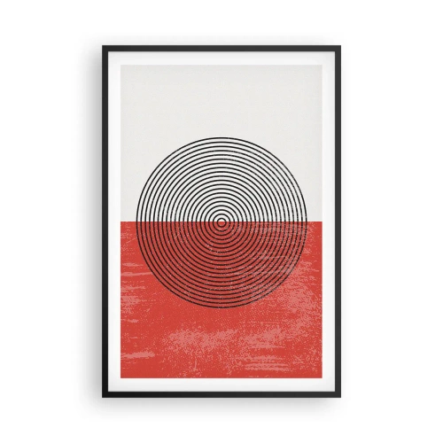 Affiche dans un cadre noir - Poster - Dans le mille - 61x91 cm