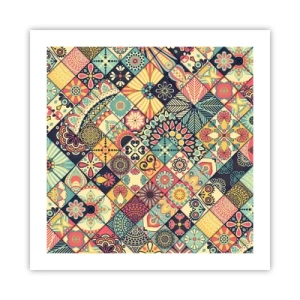 Affiche - Poster - Ambiance marocaine - 50x50 cm