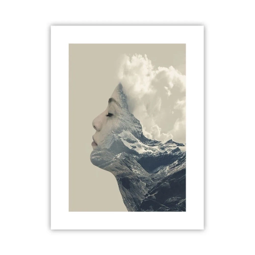 Affiche - Poster - La beauté des éléments - 30x40 cm