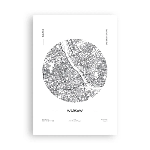 Affiche - Poster - Anatomie de Varsovie - 70x100 cm