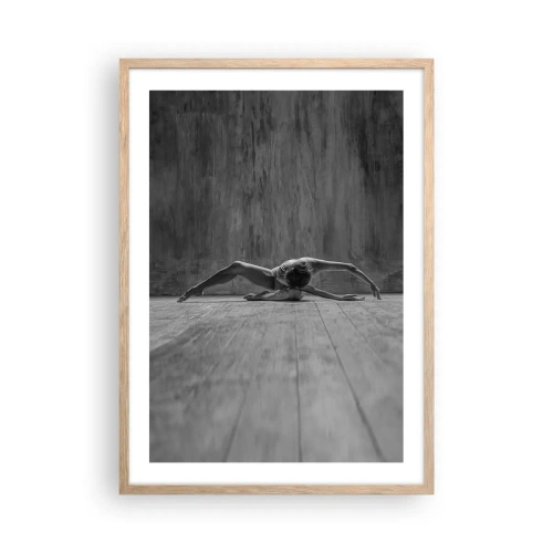 Affiche dans un chêne clair - Poster - Symétrie trouvée - 50x70 cm