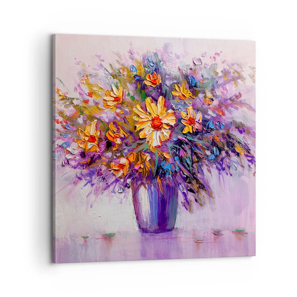 Impression sur toile - Image sur toile - Ça sent bon, ça a l'air doux - 60x60 cm