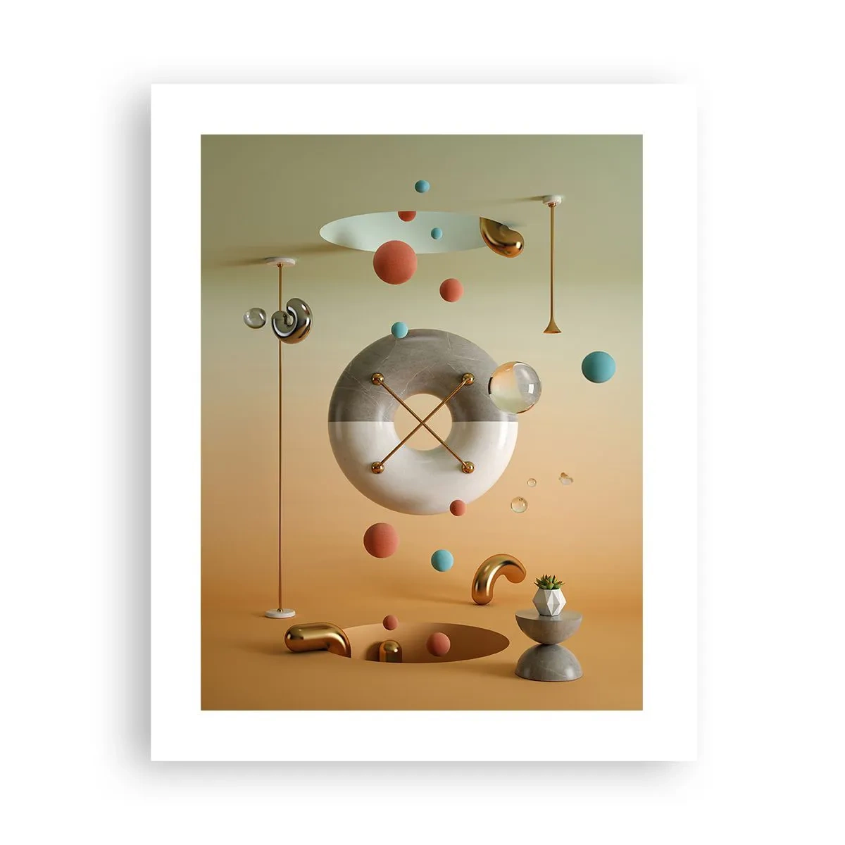 Affiche - Poster - Tout peut arriver - 40x50 cm