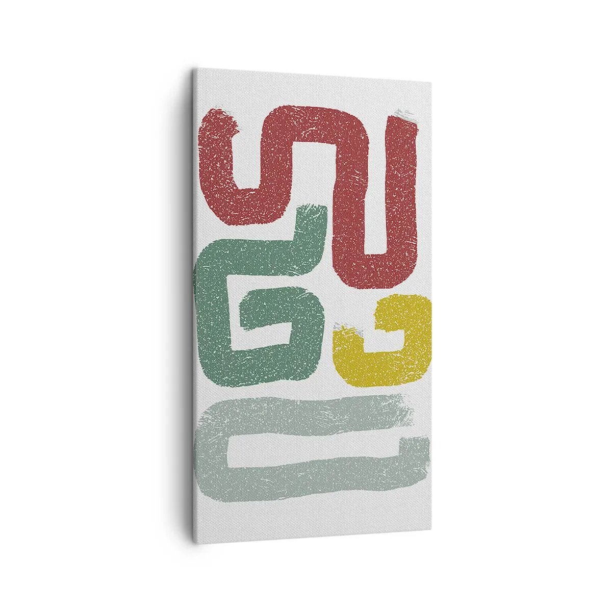 Impression sur toile - Image sur toile - Dans une langue inconnue - 45x80 cm