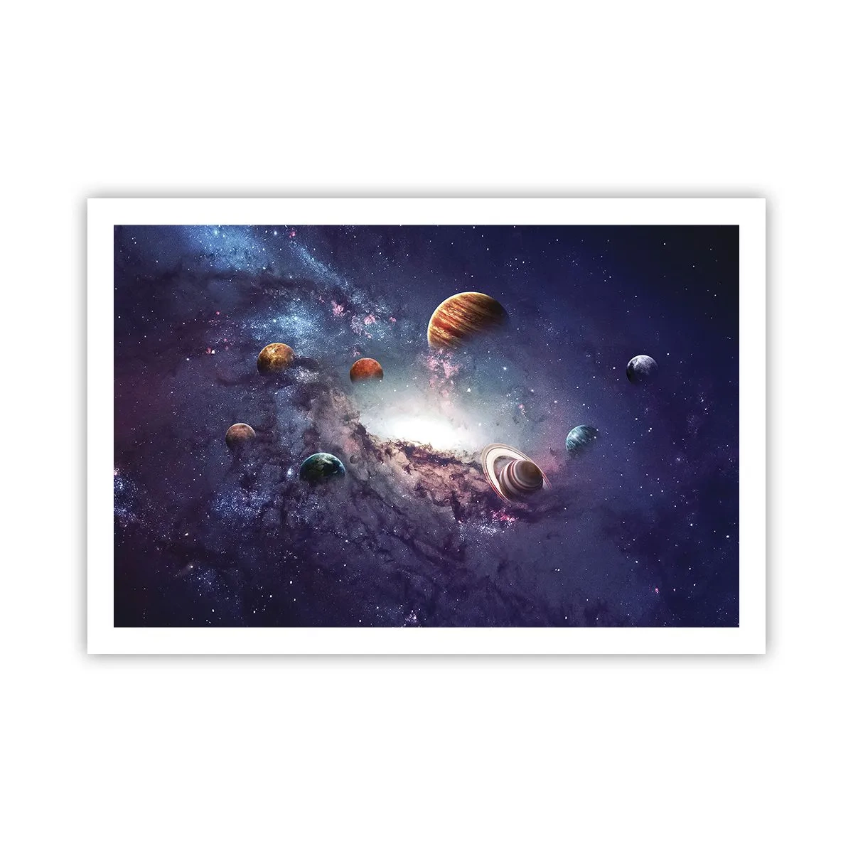 Affiche - Poster - Système de danse solaire - 91x61 cm