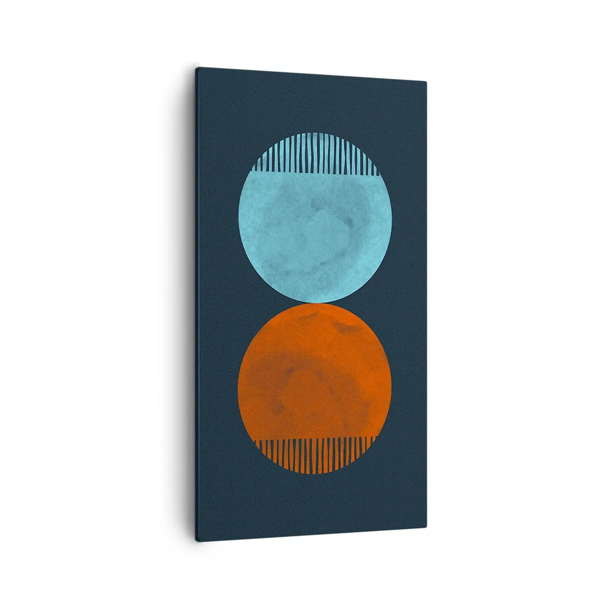 Impression sur toile - Image sur toile - Seulement la géométrie ? - 55x100 cm