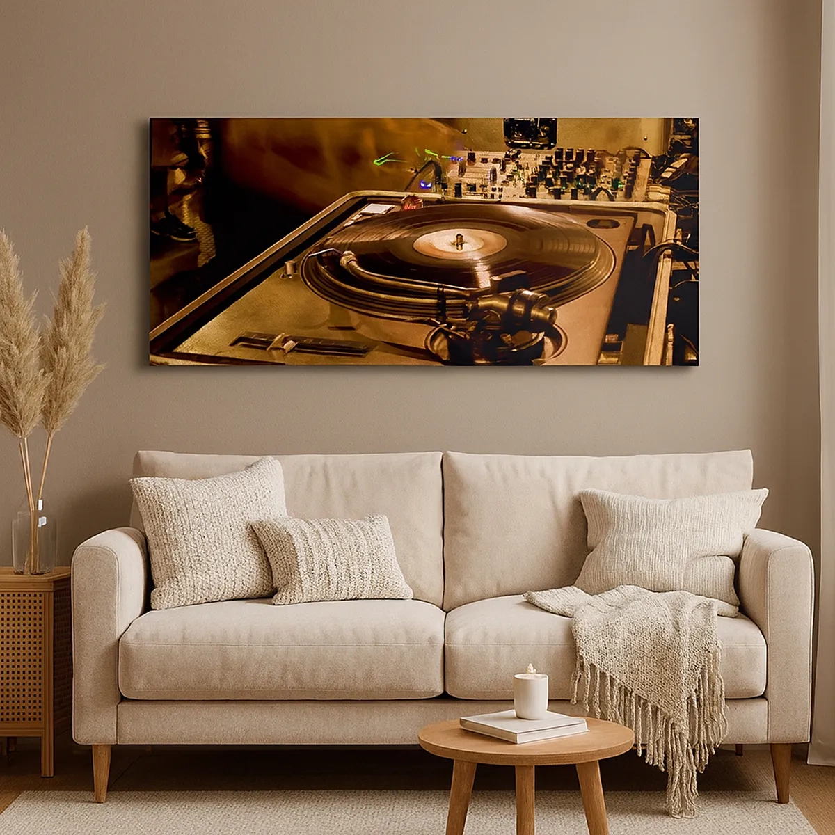 Impression sur toile - Image sur toile - Sentez-vous cette force? - 30x30 cm