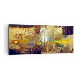 Impression sur toile - Image sur toile - Froid, tiède, chaud - 100x40 cm