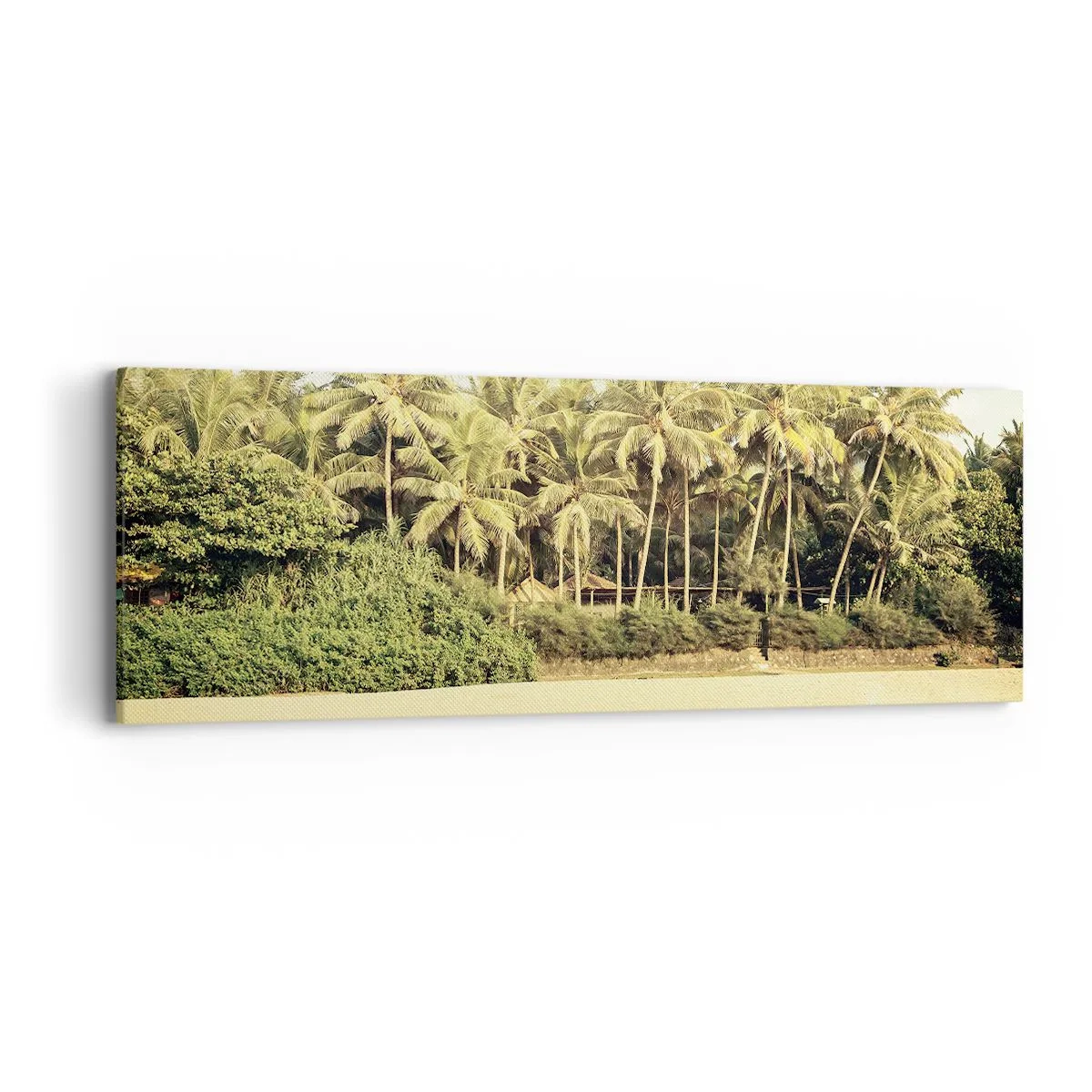 Impression sur toile - Image sur toile - Peut-être ici? - 90x30 cm