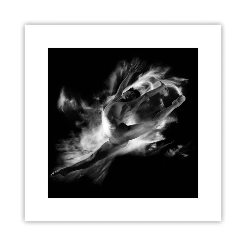 Affiche - Poster - Coincé en l'air - 30x30 cm