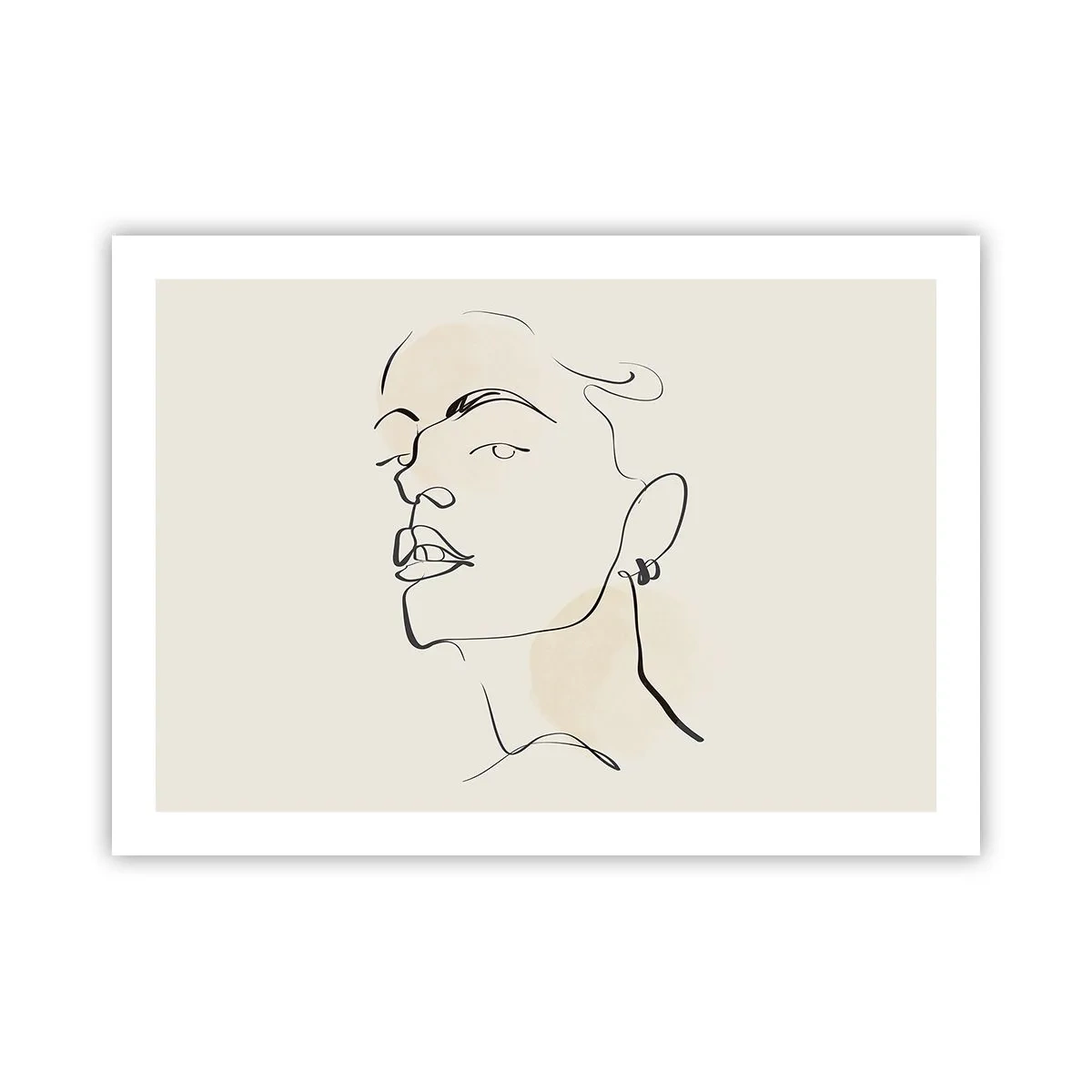 Affiche - Poster - Regard fier - 70x50 cm