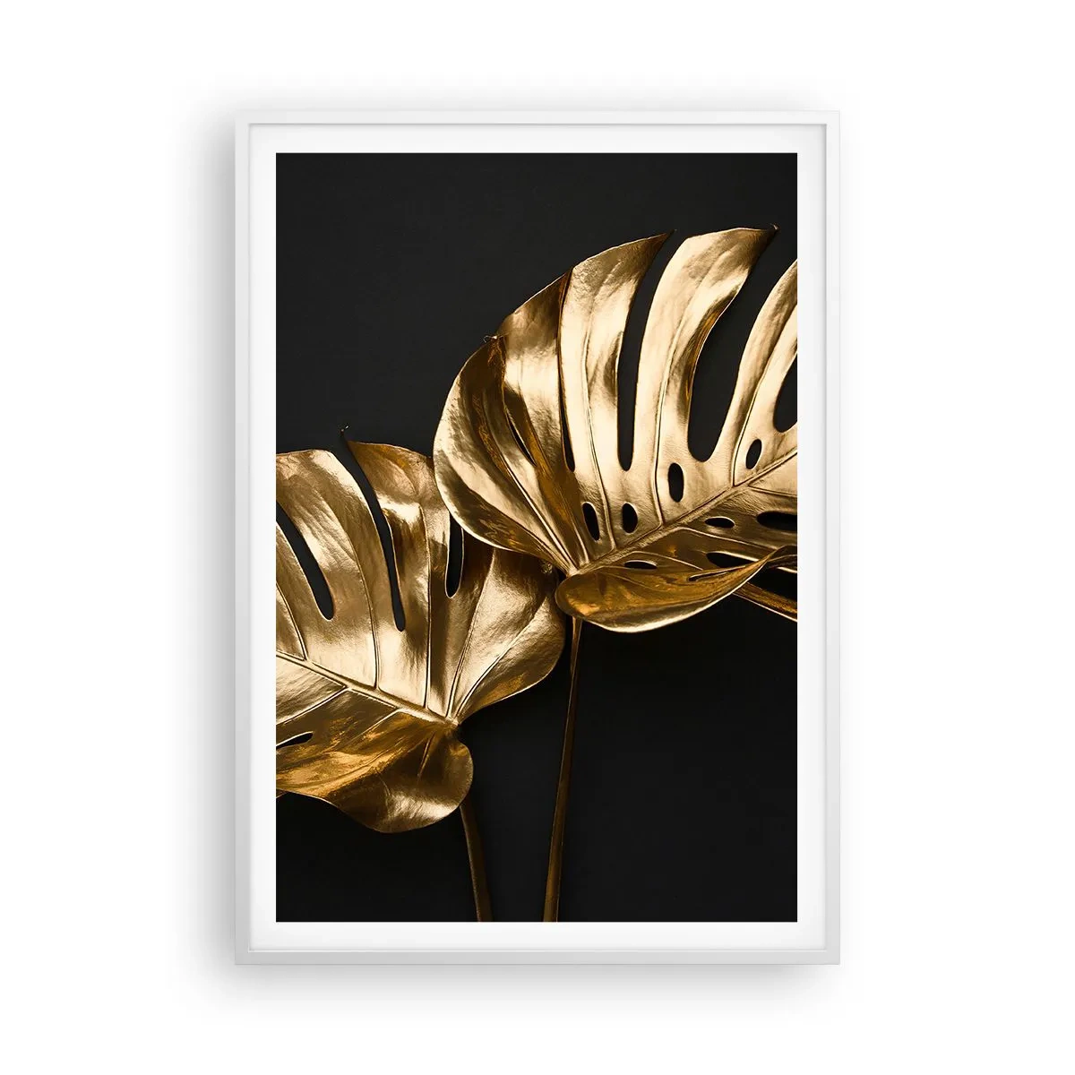 Affiche dans un cadre blanc - Poster - Les trésors de la nature - 70x100 cm