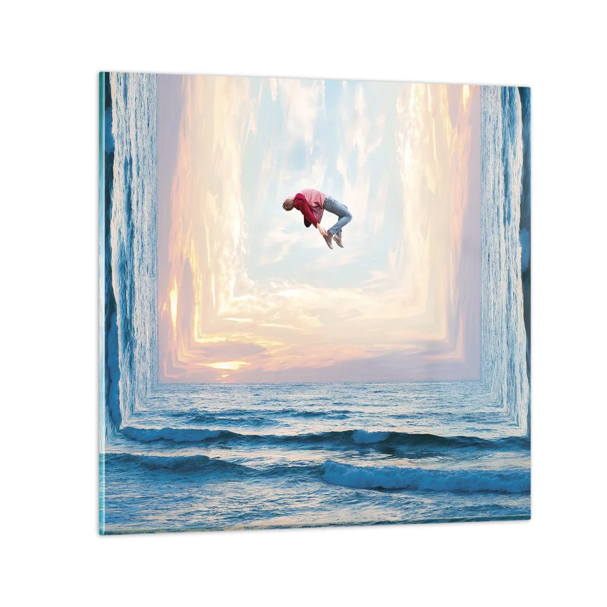 Impression sur verre - Image sur verre - Vers une autre dimension - 50x50 cm