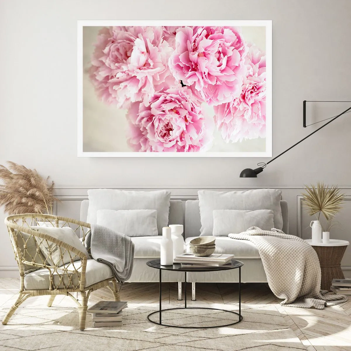Affiche - Poster - En glamour rose - 91x61 cm