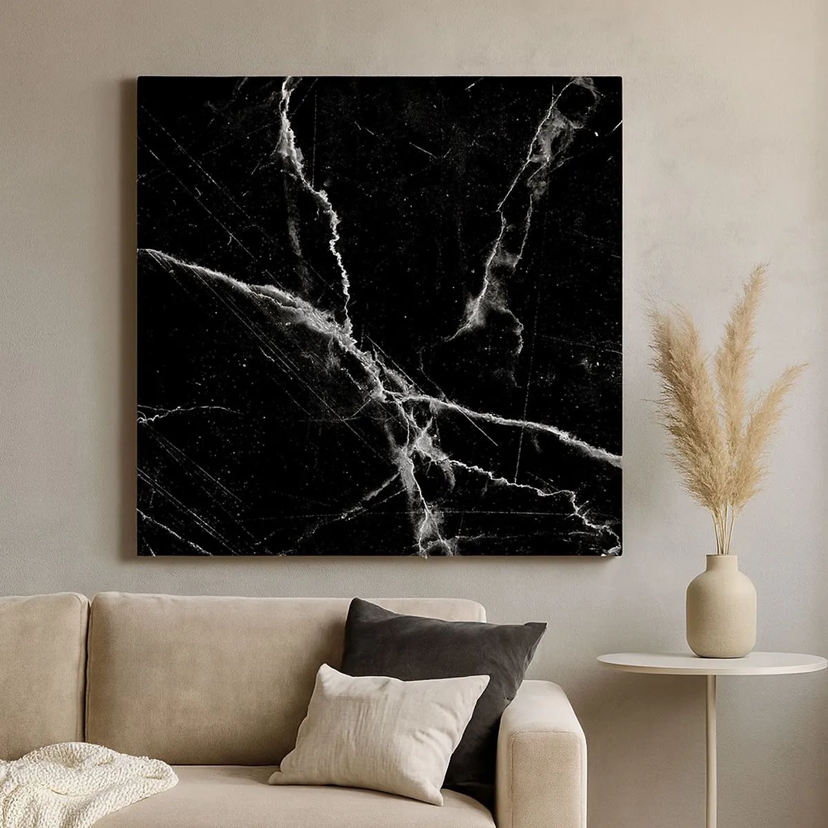 Impression sur toile - Image sur toile - La vie secrète de la pierre - 30x30 cm