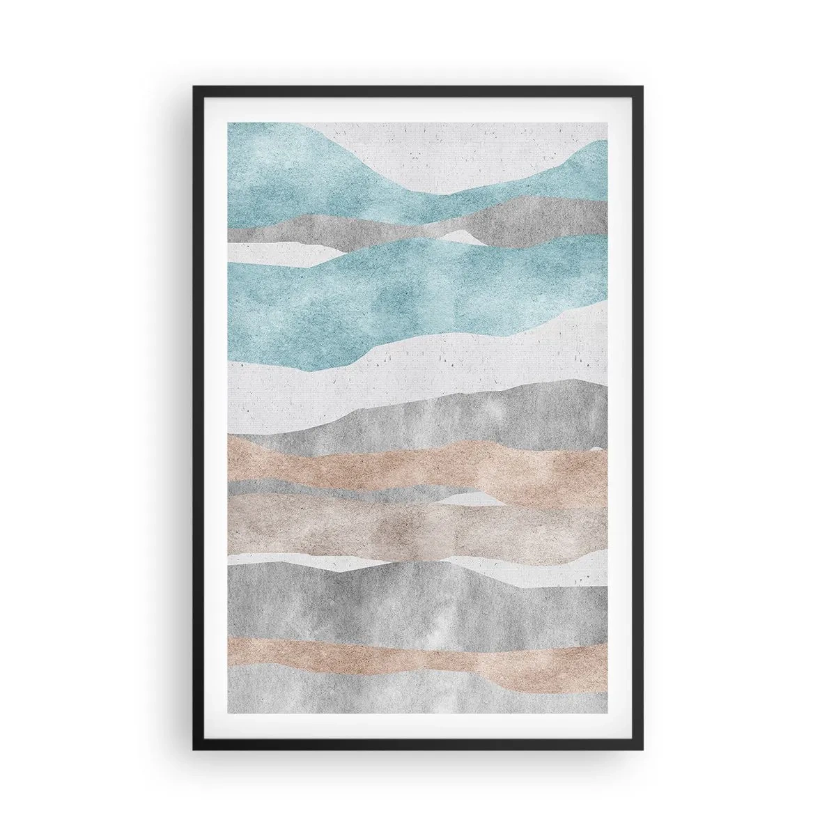 Affiche dans un cadre noir - Poster - Une étude de proximité - 61x91 cm