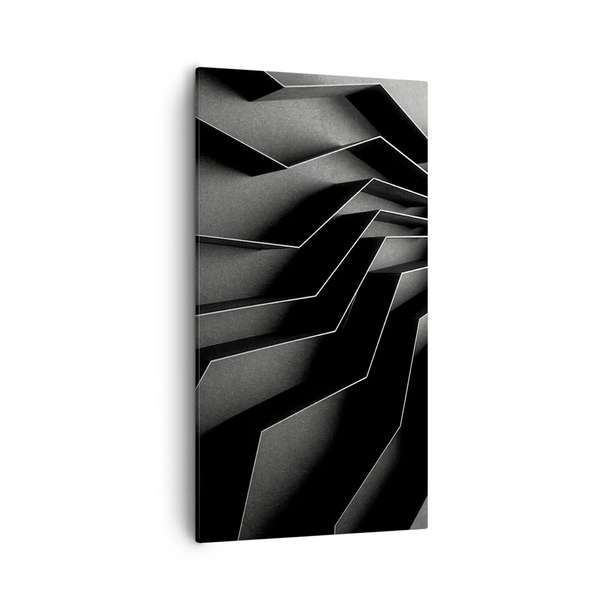 Impression sur toile - Image sur toile - Ordre spatial - 55x100 cm