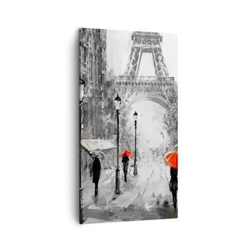 Impression sur toile - Image sur toile - Tous les chemins mènent à elle - 45x80 cm