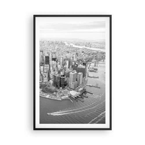 Affiche dans un cadre noir - Poster - Comment ne pas aimer ? - 61x91 cm