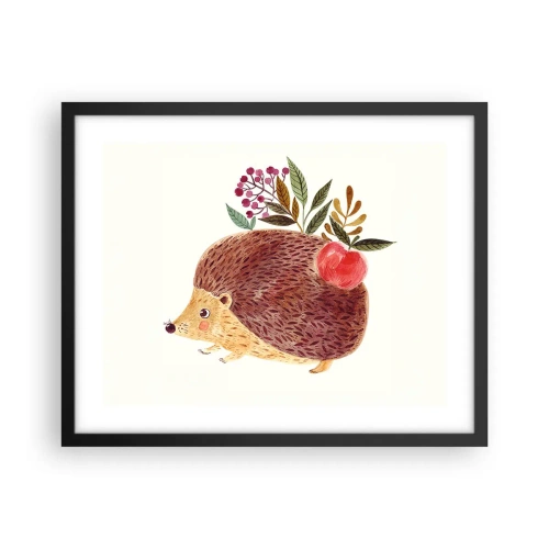 Affiche dans un cadre noir - Poster - Et tu m’apprécies déjà - 50x40 cm