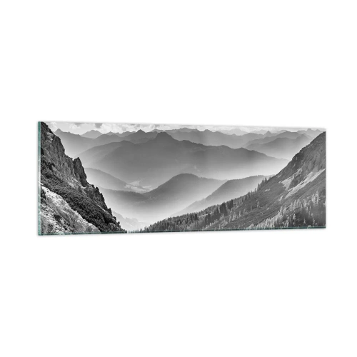 Impression sur verre - Image sur verre - Jusqu'à l'horizon - 90x30 cm