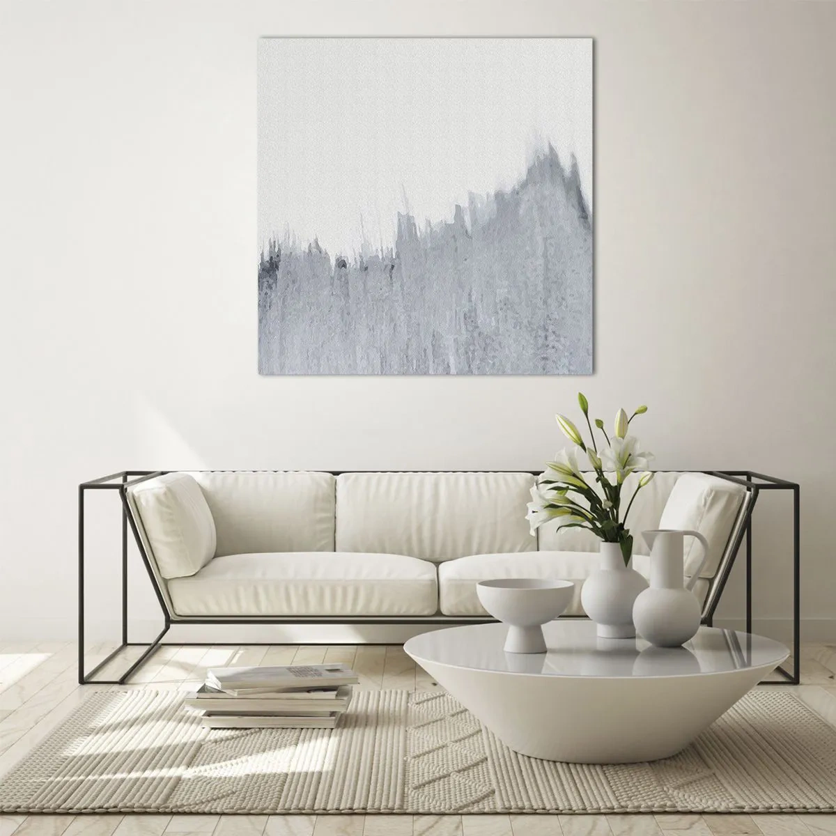 Impression sur verre - Image sur verre - Une esquisse mystérieuse - 30x30 cm