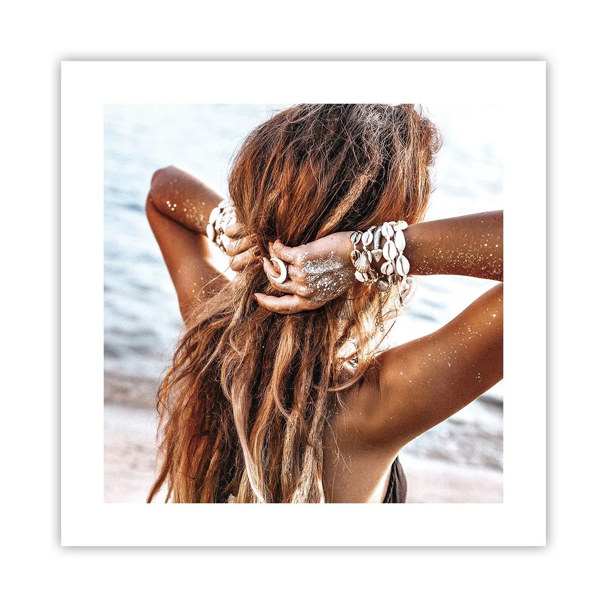 Affiche - Poster - La soeur de l'eau et du soleil - 40x40 cm