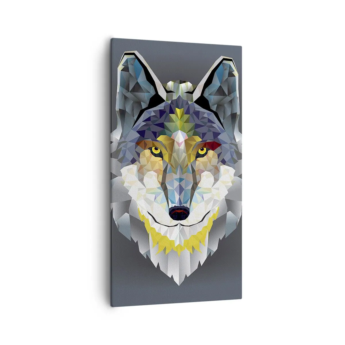 Impression sur toile - Image sur toile - On parle du loup - 55x100 cm