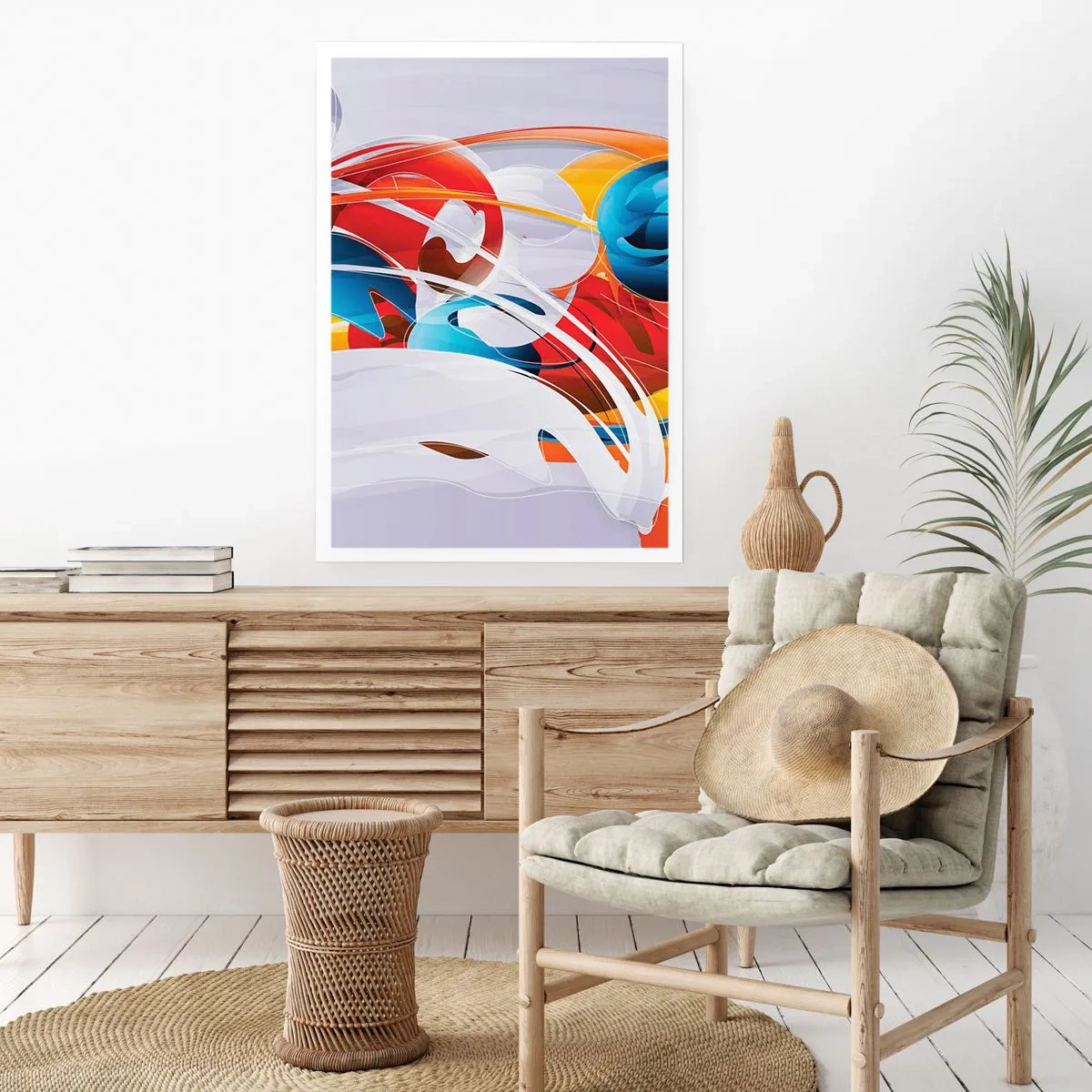 Affiche - Poster - La danse des éléments - 61x91 cm