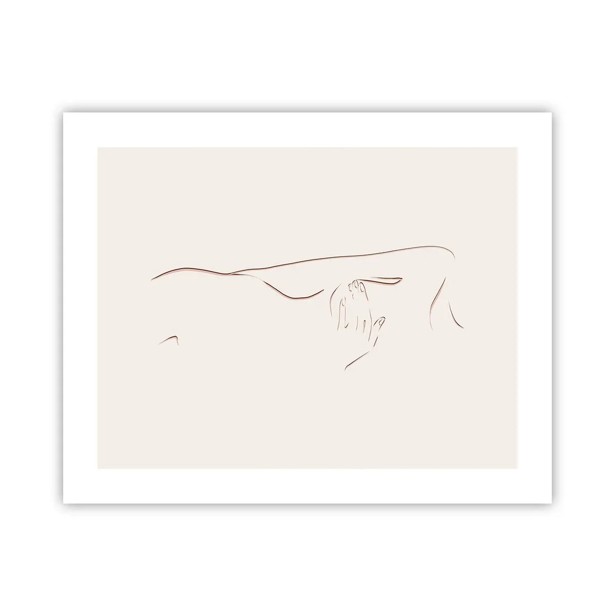 Affiche - Poster - La forme du désir - 50x40 cm