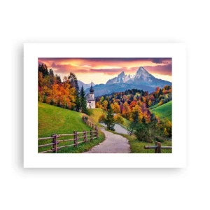 Affiche - Poster - Paysage comme peind - 40x30 cm