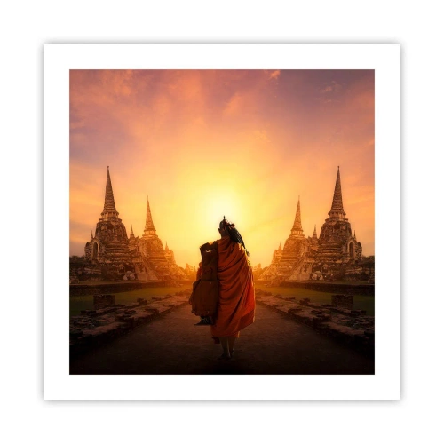 Affiche - Poster - En paix pour l'éternité - 50x50 cm