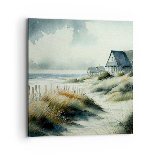 Impression sur toile - Image sur toile - Loin de l'agitation - 70x70 cm