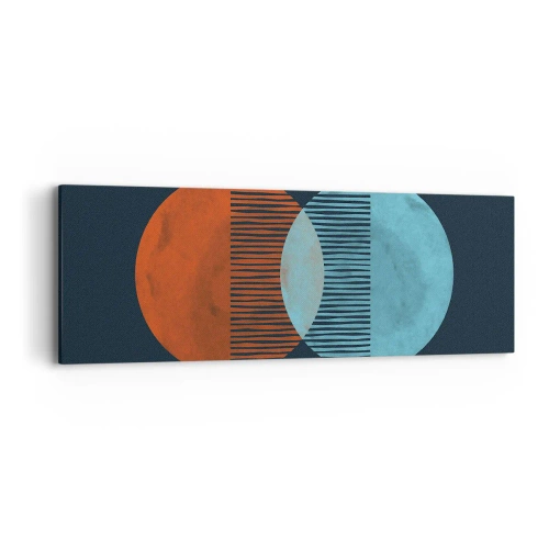 Impression sur toile - Image sur toile - Fantaisie astronomique - 90x30 cm