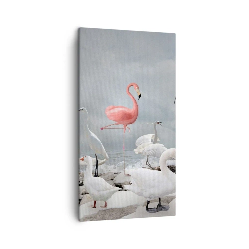 Impression sur toile - Image sur toile - Comment suis-je arrivé là? - 45x80 cm