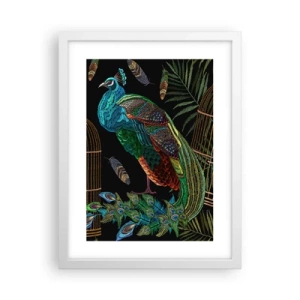 Affiche dans un cadre blanc - Poster - En robes royales - 30x40 cm