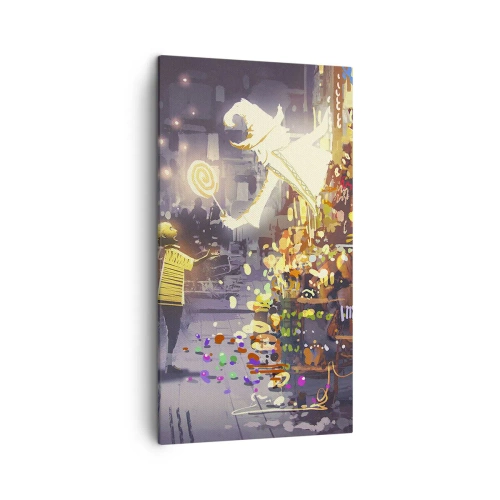 Impression sur toile - Image sur toile - La magie existe - 45x80 cm