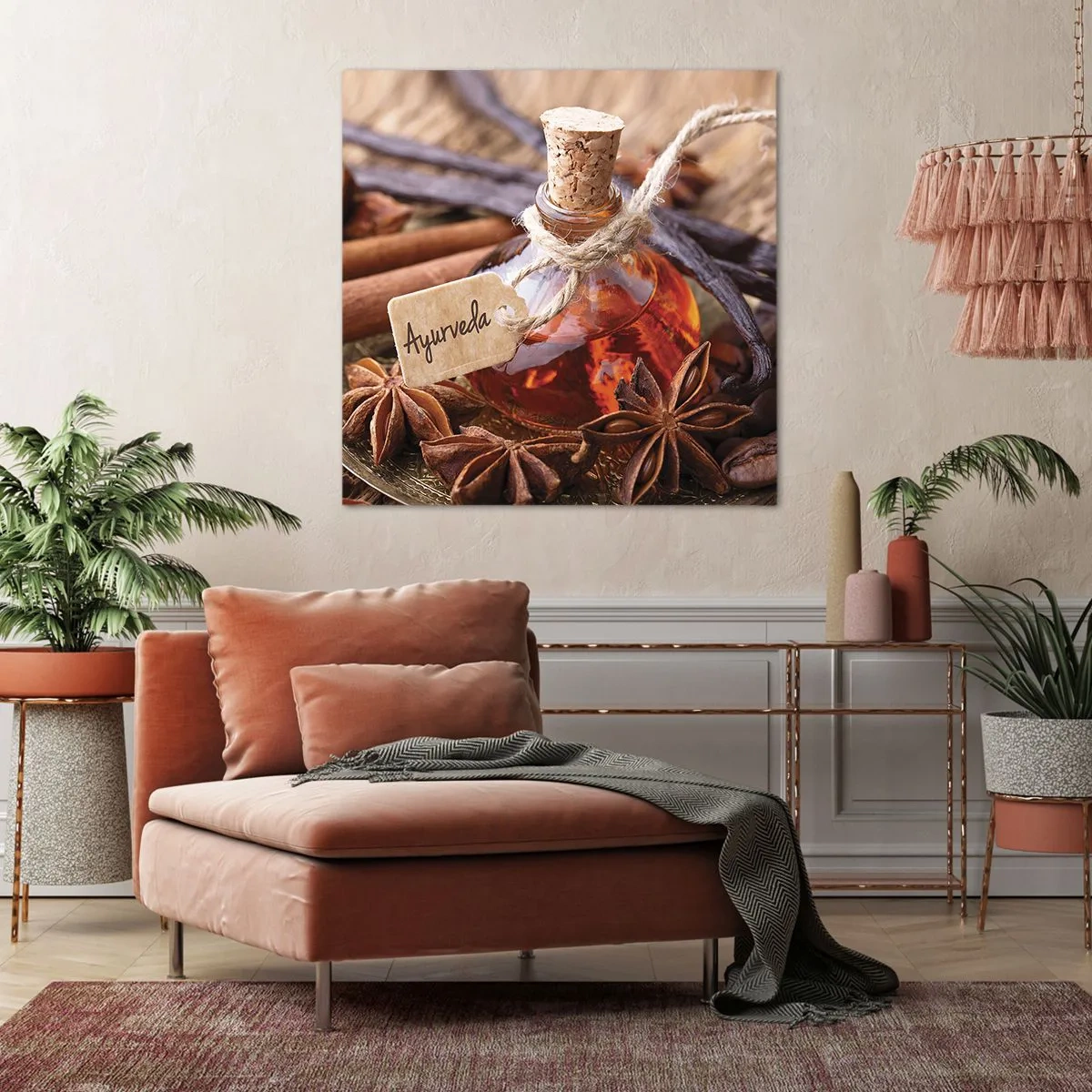 Impression sur toile - Image sur toile - Vers l'unité du corps et de l'esprit - 70x70 cm