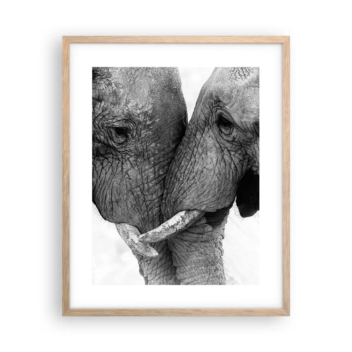 Affiche dans un chêne clair - Poster - Confession sincère - 40x50 cm