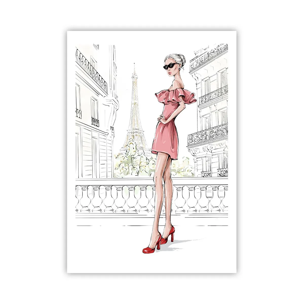 Affiche - Poster - Art de la mode - 70x100 cm