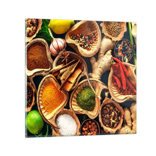 Impression sur verre - Image sur verre - Prends ce que tu veux - 30x30 cm