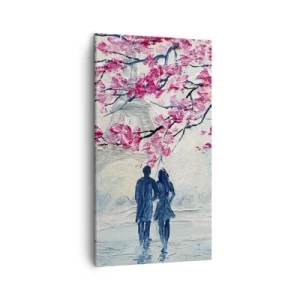 Impression sur toile - Image sur toile - Ballade romantique - 45x80 cm