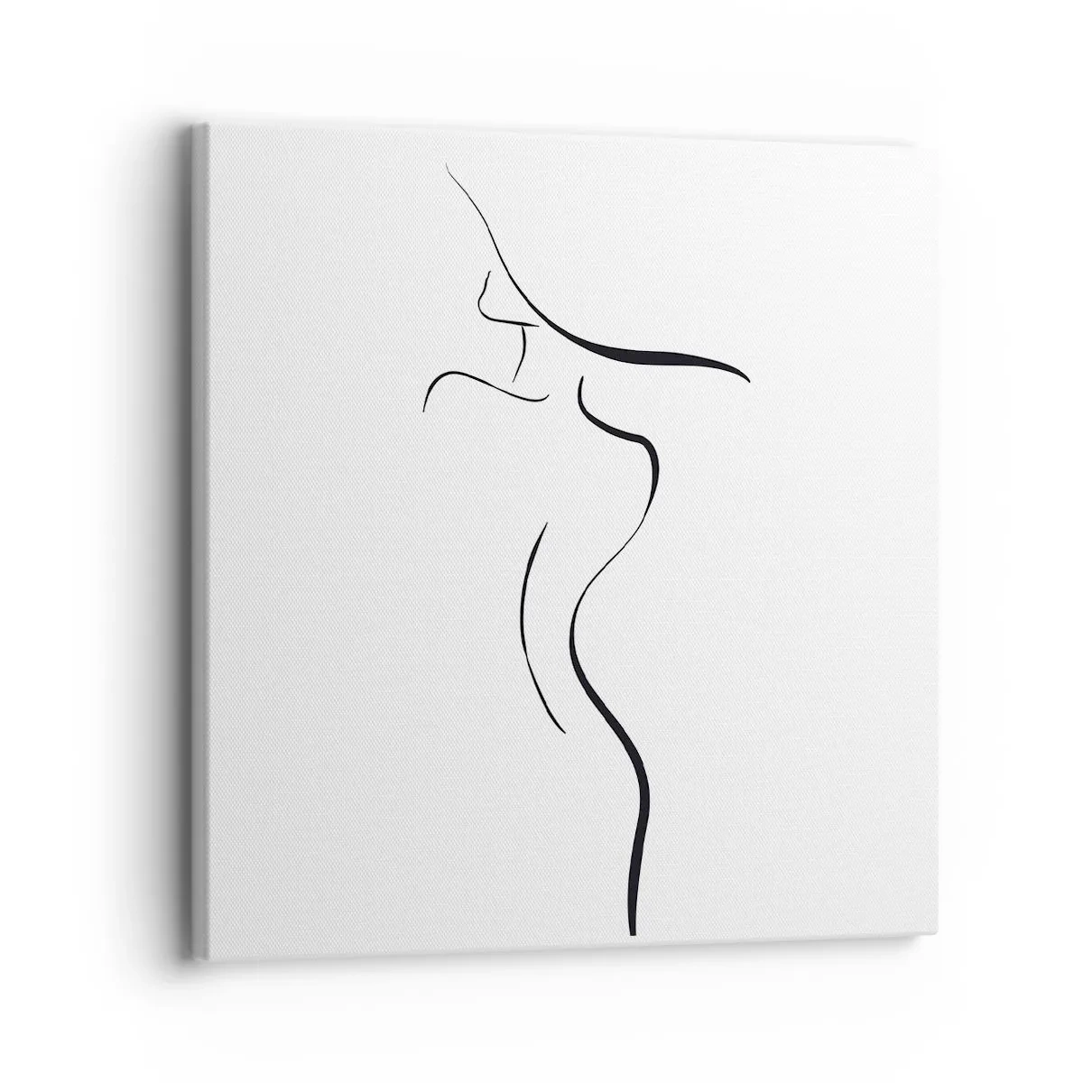 Impression sur toile - Image sur toile - Insaisissable comme une vague - 30x30 cm