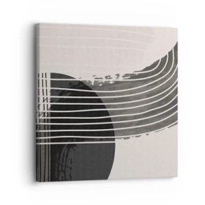 Impression sur toile - Image sur toile - Aller et retour - 30x30 cm