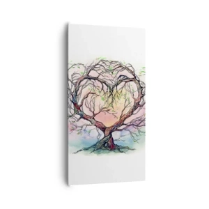 Impression sur toile - Image sur toile - Ensemble contre les tempêtes - 65x120 cm