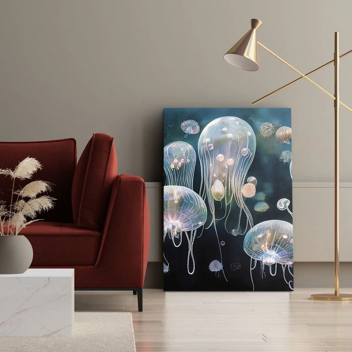 Impression sur toile - Image sur toile - Ballon sous-marin - 55x100 cm